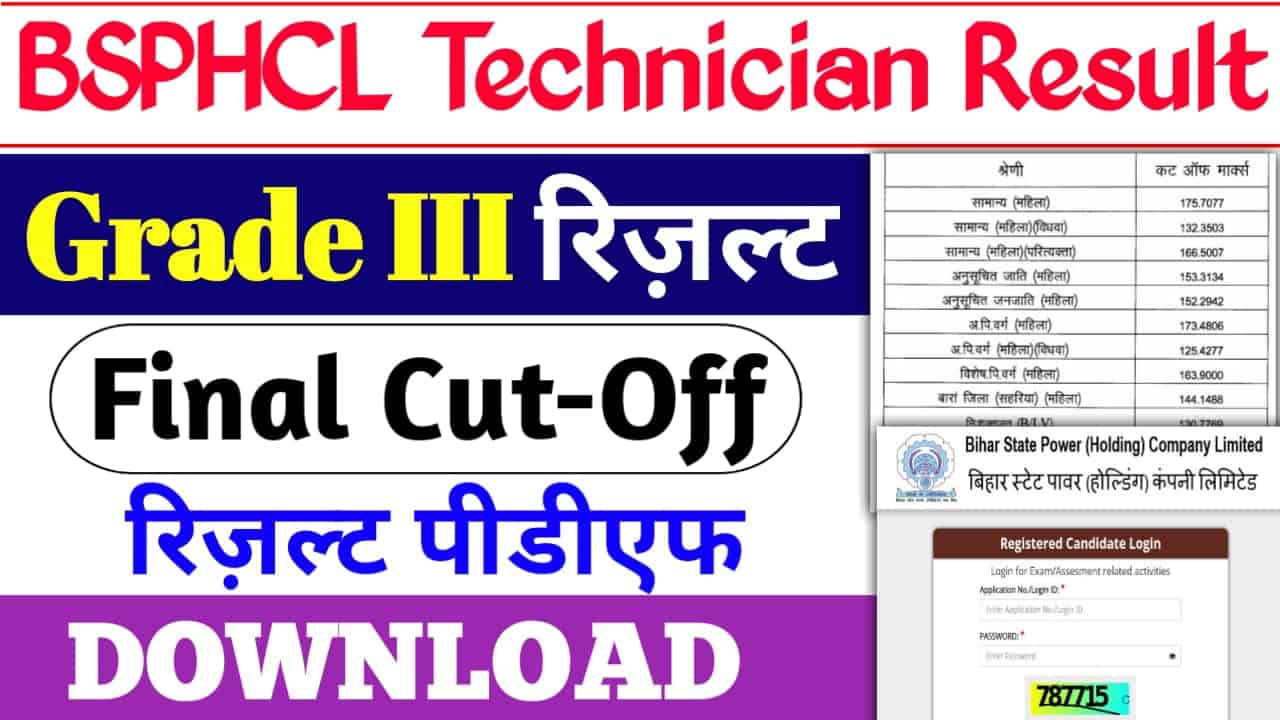 BSPHCL Technician Grade 3 Result 2025 Kab Aayega